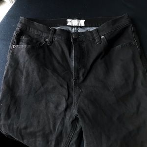 Free people black stretchy jeans